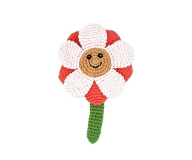 pink flower rattle website